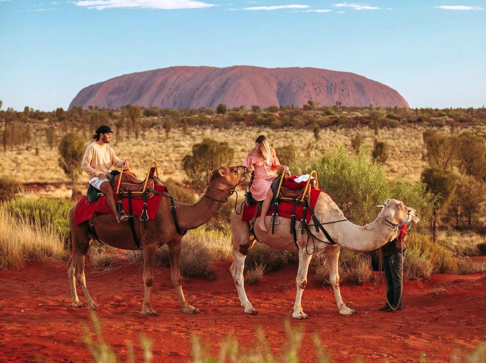 Uluru's Enchantment: Dawn and Dusk Moments